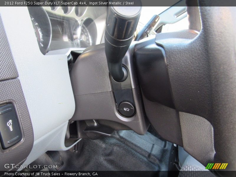 Ingot Silver Metallic / Steel 2012 Ford F250 Super Duty XLT SuperCab 4x4