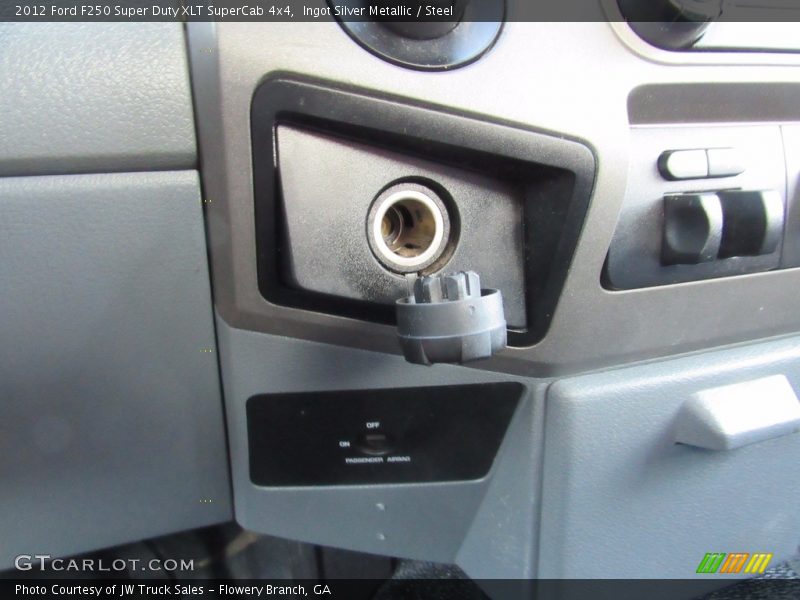 Ingot Silver Metallic / Steel 2012 Ford F250 Super Duty XLT SuperCab 4x4