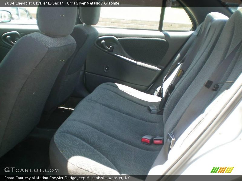 Ultra Silver Metallic / Graphite 2004 Chevrolet Cavalier LS Sedan