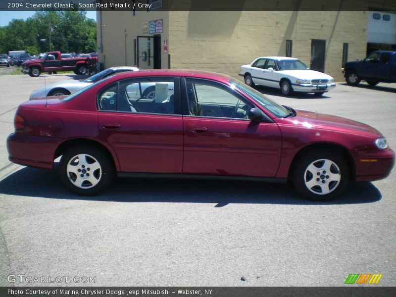 Sport Red Metallic / Gray 2004 Chevrolet Classic
