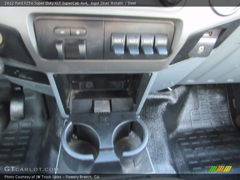 Ingot Silver Metallic / Steel 2012 Ford F250 Super Duty XLT SuperCab 4x4