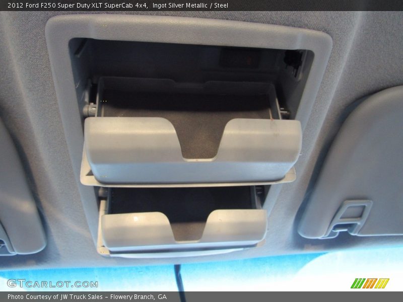 Ingot Silver Metallic / Steel 2012 Ford F250 Super Duty XLT SuperCab 4x4