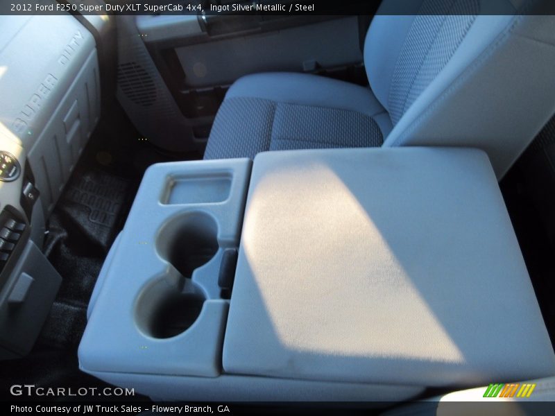 Ingot Silver Metallic / Steel 2012 Ford F250 Super Duty XLT SuperCab 4x4