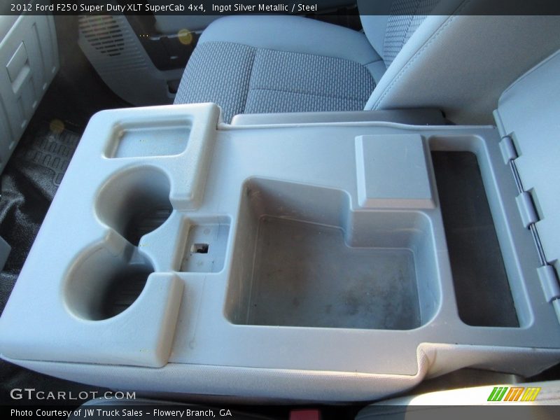 Ingot Silver Metallic / Steel 2012 Ford F250 Super Duty XLT SuperCab 4x4