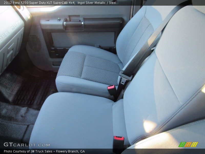 Ingot Silver Metallic / Steel 2012 Ford F250 Super Duty XLT SuperCab 4x4