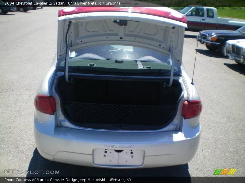 Ultra Silver Metallic / Graphite 2004 Chevrolet Cavalier LS Sedan