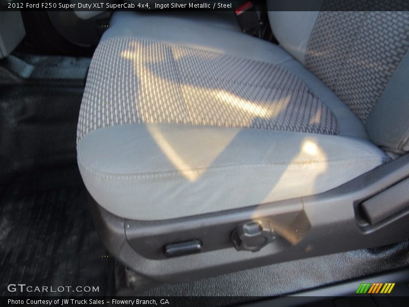 Ingot Silver Metallic / Steel 2012 Ford F250 Super Duty XLT SuperCab 4x4