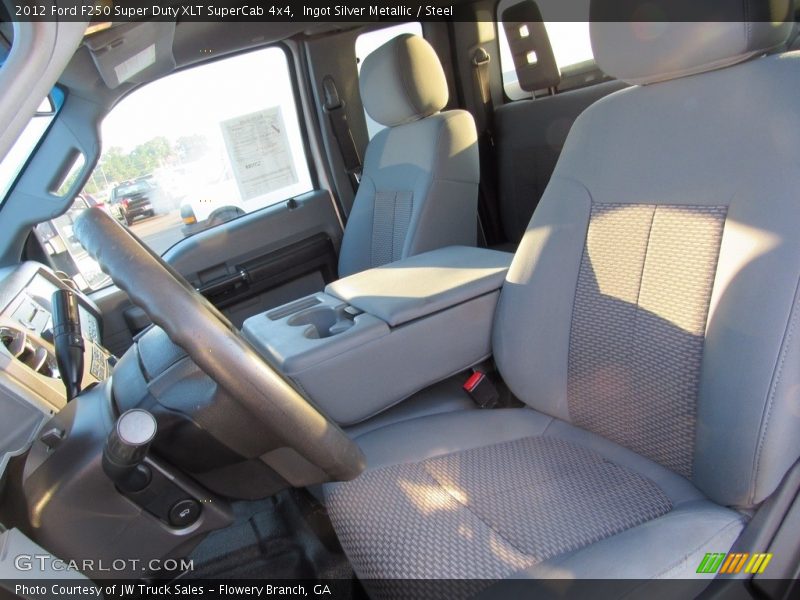 Ingot Silver Metallic / Steel 2012 Ford F250 Super Duty XLT SuperCab 4x4