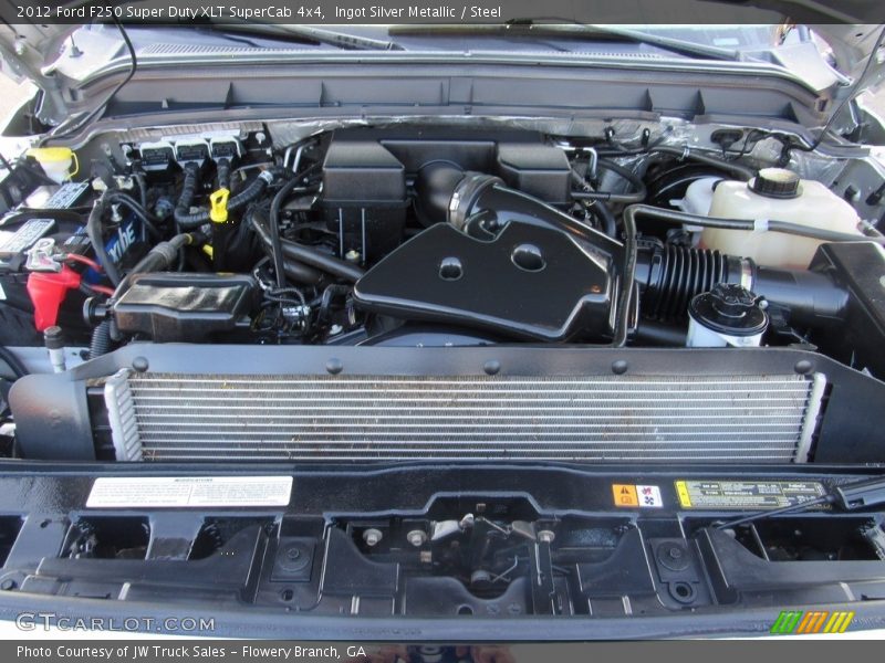 Ingot Silver Metallic / Steel 2012 Ford F250 Super Duty XLT SuperCab 4x4