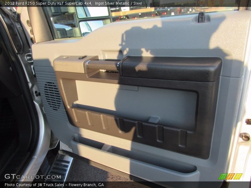 Ingot Silver Metallic / Steel 2012 Ford F250 Super Duty XLT SuperCab 4x4