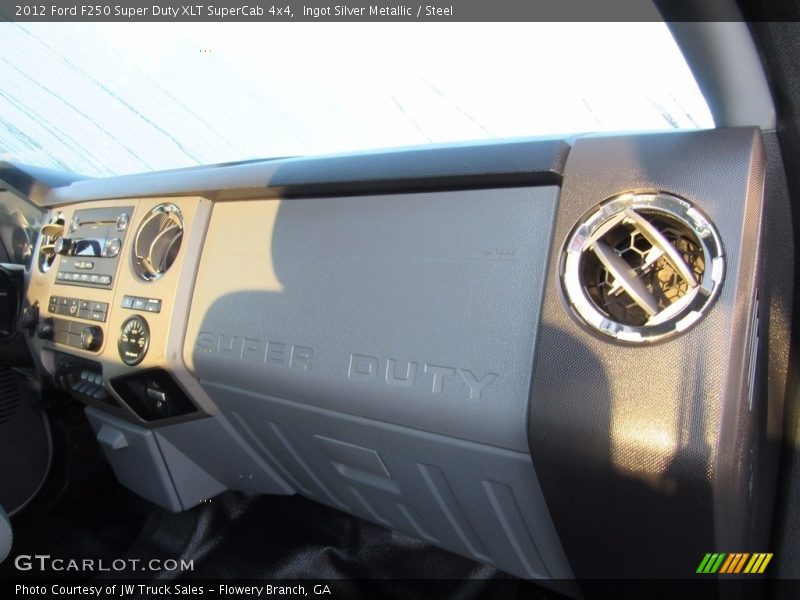 Ingot Silver Metallic / Steel 2012 Ford F250 Super Duty XLT SuperCab 4x4
