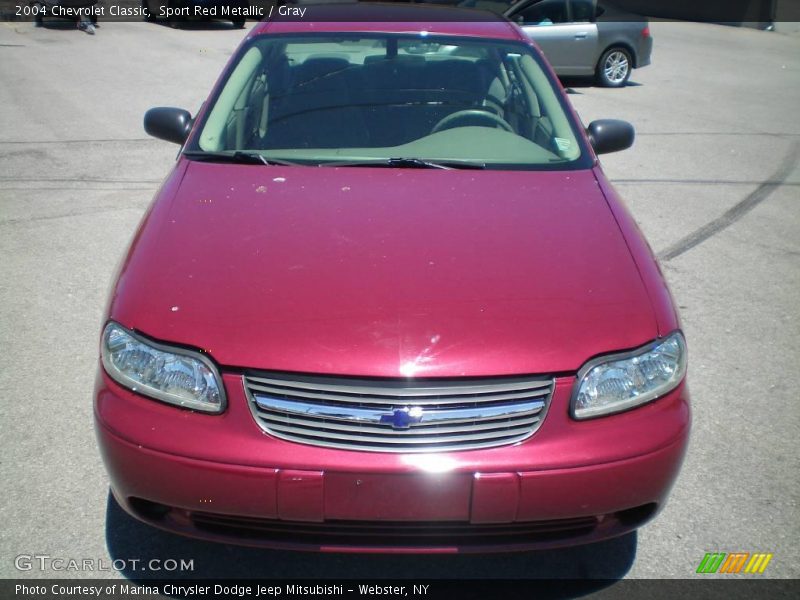Sport Red Metallic / Gray 2004 Chevrolet Classic