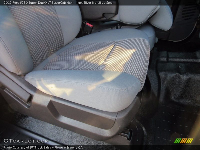 Ingot Silver Metallic / Steel 2012 Ford F250 Super Duty XLT SuperCab 4x4