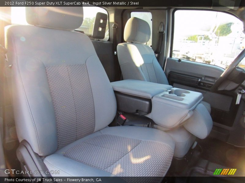 Ingot Silver Metallic / Steel 2012 Ford F250 Super Duty XLT SuperCab 4x4