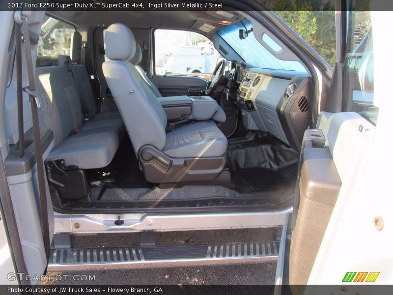 Ingot Silver Metallic / Steel 2012 Ford F250 Super Duty XLT SuperCab 4x4