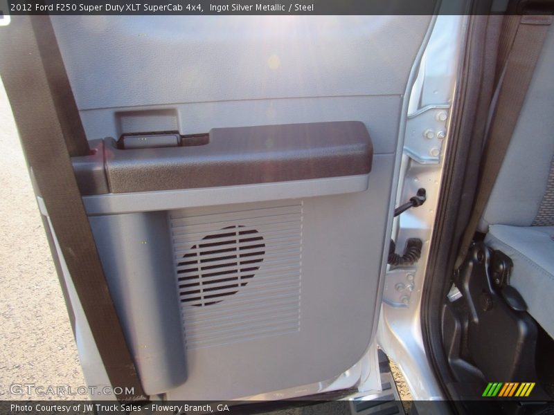 Ingot Silver Metallic / Steel 2012 Ford F250 Super Duty XLT SuperCab 4x4