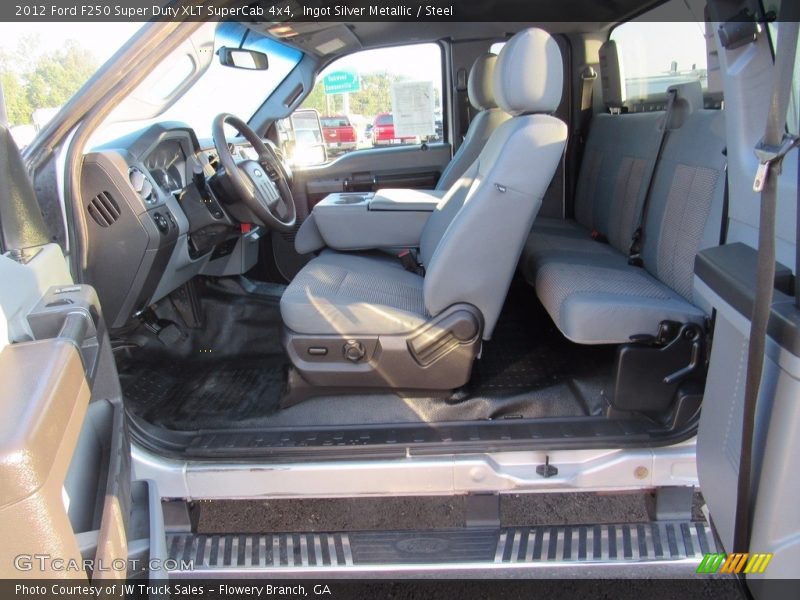 Ingot Silver Metallic / Steel 2012 Ford F250 Super Duty XLT SuperCab 4x4