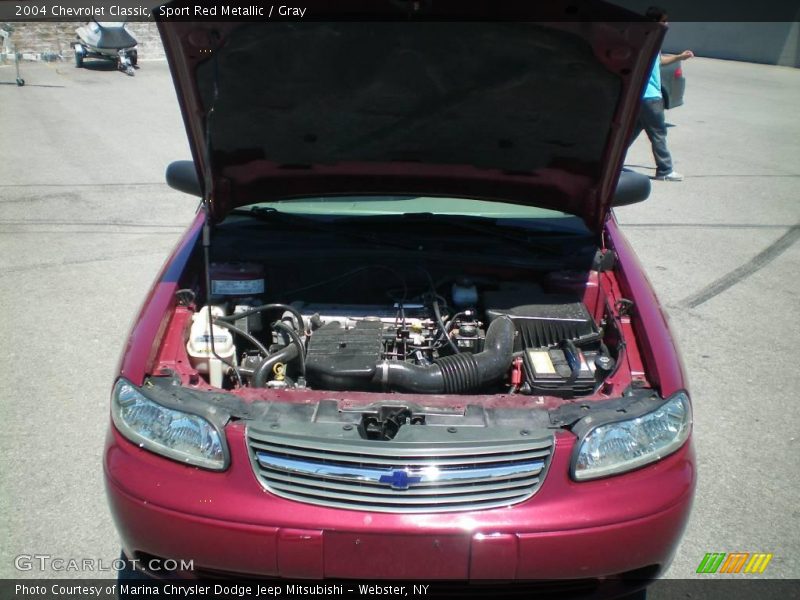 Sport Red Metallic / Gray 2004 Chevrolet Classic