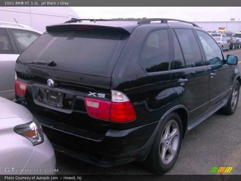 Jet Black / Grey 2001 BMW X5 3.0i