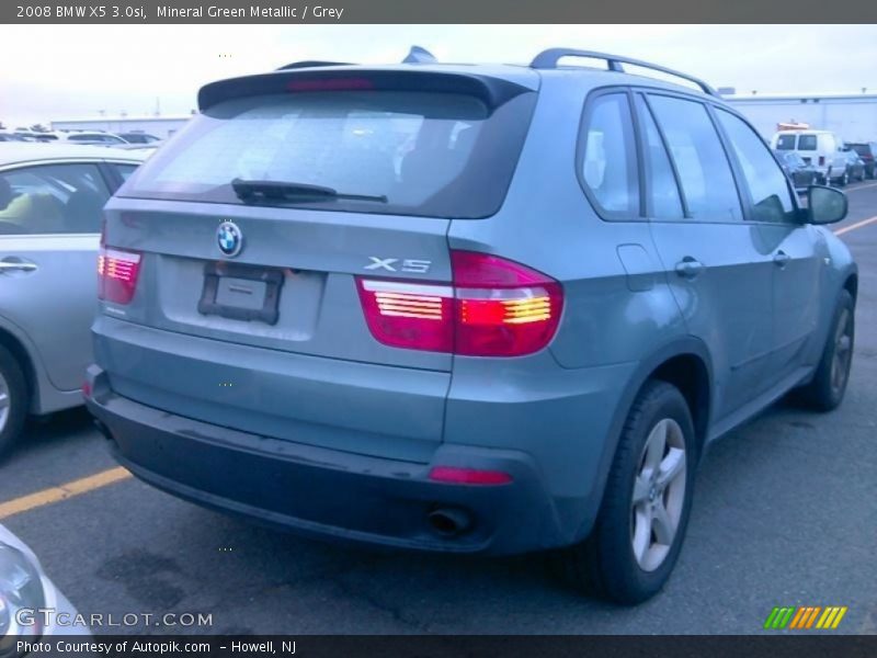 Mineral Green Metallic / Grey 2008 BMW X5 3.0si