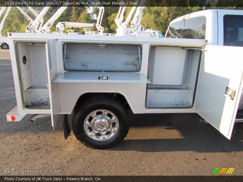 Ingot Silver Metallic / Steel 2012 Ford F250 Super Duty XLT SuperCab 4x4