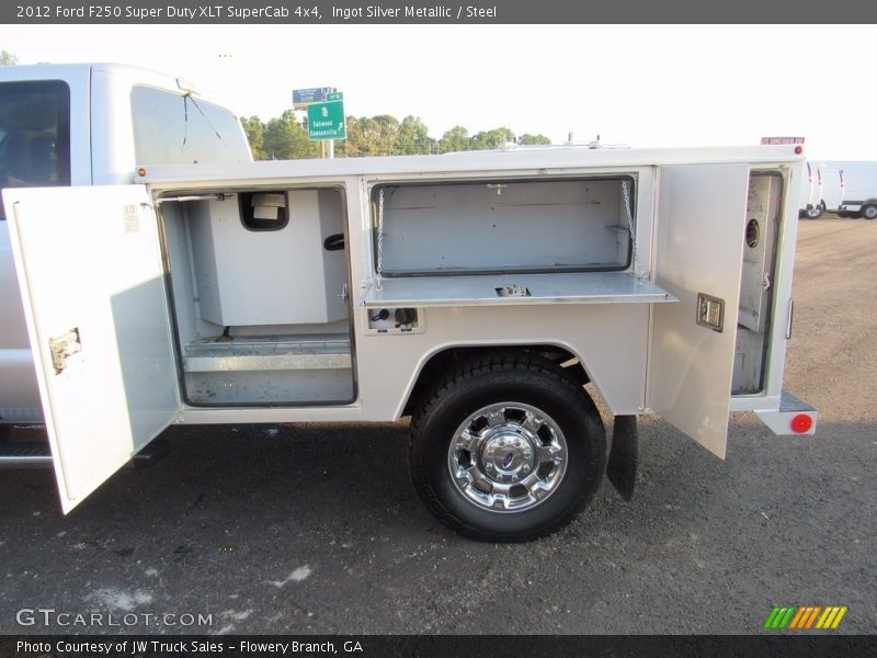 Ingot Silver Metallic / Steel 2012 Ford F250 Super Duty XLT SuperCab 4x4