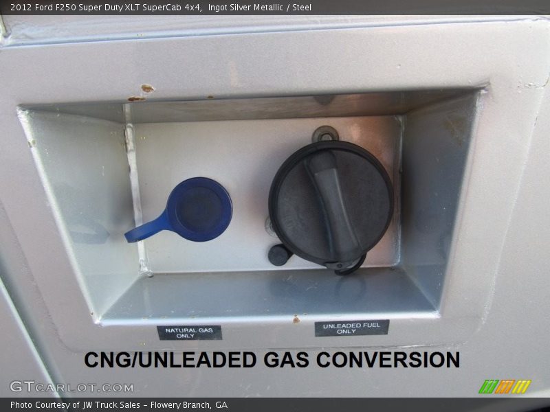 Ingot Silver Metallic / Steel 2012 Ford F250 Super Duty XLT SuperCab 4x4
