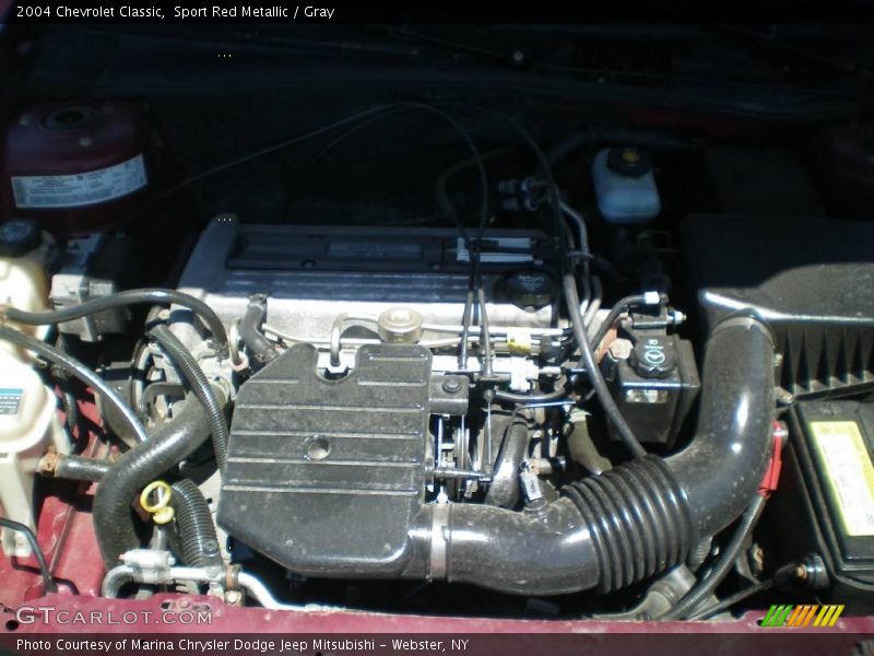 Sport Red Metallic / Gray 2004 Chevrolet Classic
