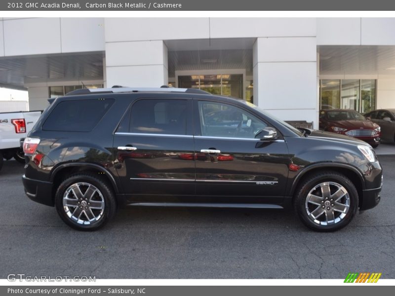 Carbon Black Metallic / Cashmere 2012 GMC Acadia Denali