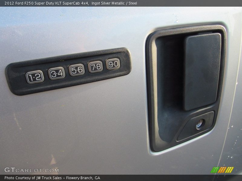 Ingot Silver Metallic / Steel 2012 Ford F250 Super Duty XLT SuperCab 4x4