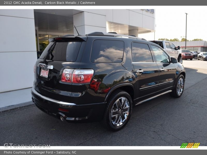 Carbon Black Metallic / Cashmere 2012 GMC Acadia Denali