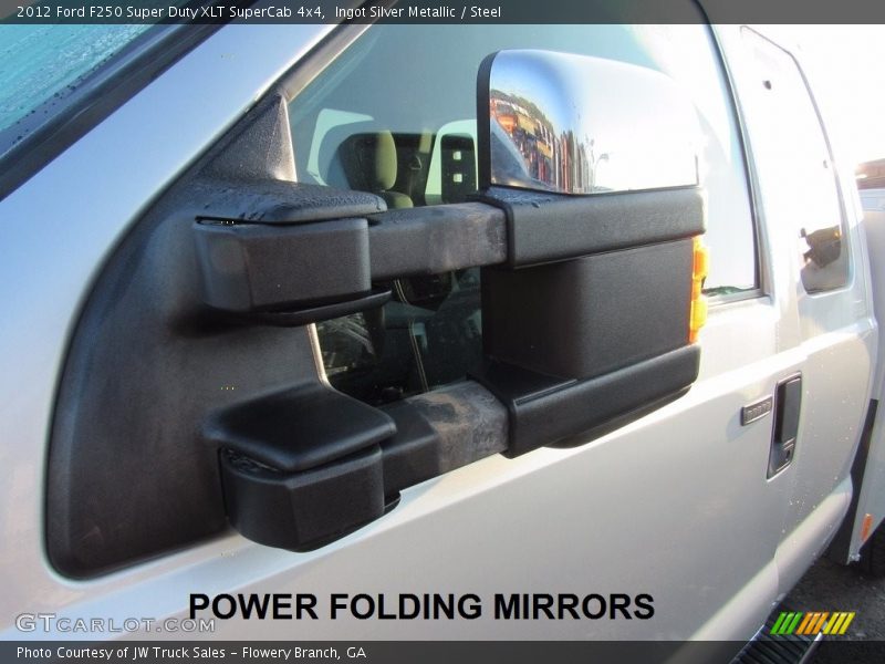 Ingot Silver Metallic / Steel 2012 Ford F250 Super Duty XLT SuperCab 4x4