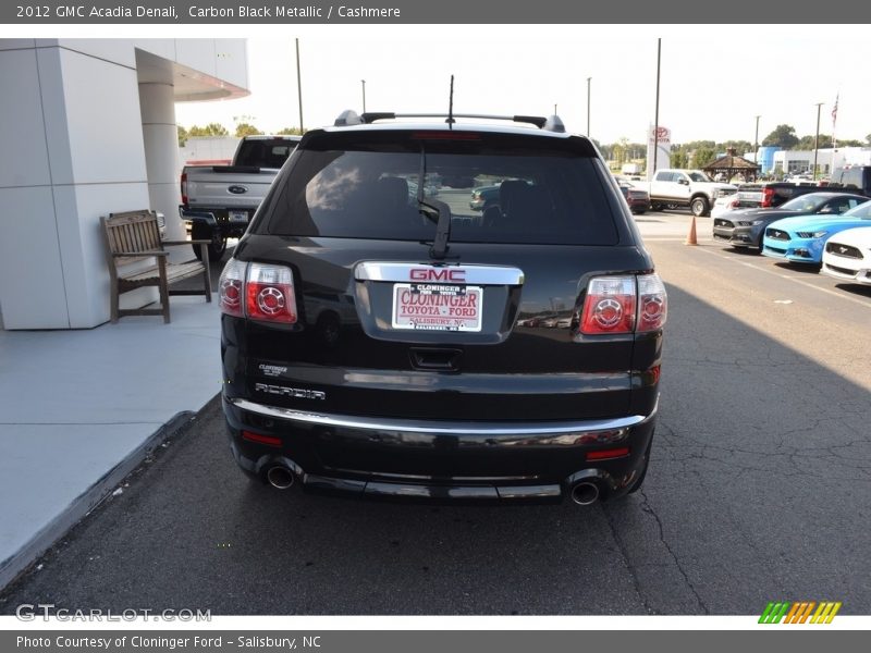 Carbon Black Metallic / Cashmere 2012 GMC Acadia Denali