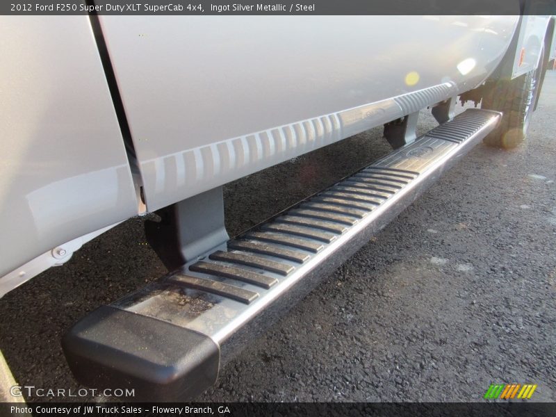 Ingot Silver Metallic / Steel 2012 Ford F250 Super Duty XLT SuperCab 4x4