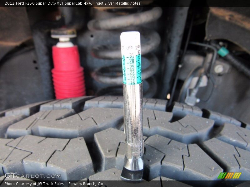 Ingot Silver Metallic / Steel 2012 Ford F250 Super Duty XLT SuperCab 4x4