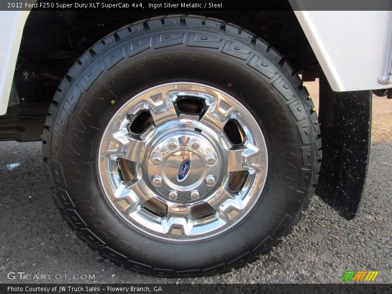 Ingot Silver Metallic / Steel 2012 Ford F250 Super Duty XLT SuperCab 4x4