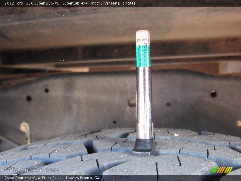 Ingot Silver Metallic / Steel 2012 Ford F250 Super Duty XLT SuperCab 4x4