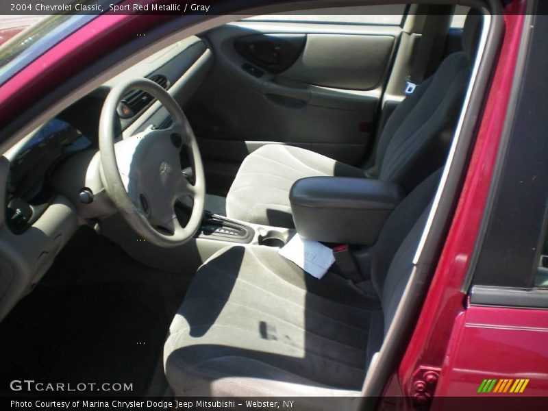 Sport Red Metallic / Gray 2004 Chevrolet Classic