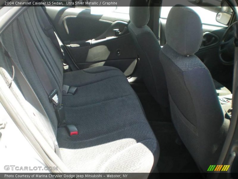 Ultra Silver Metallic / Graphite 2004 Chevrolet Cavalier LS Sedan