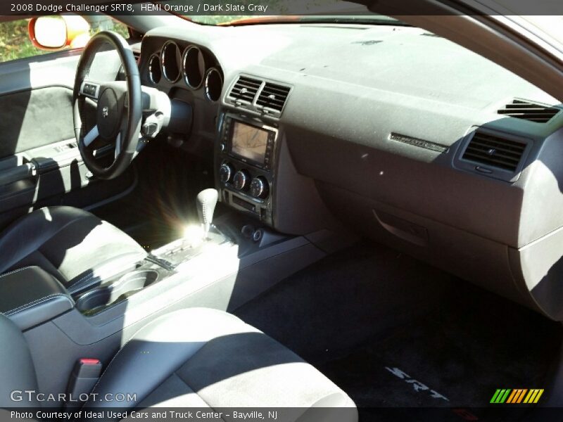 HEMI Orange / Dark Slate Gray 2008 Dodge Challenger SRT8