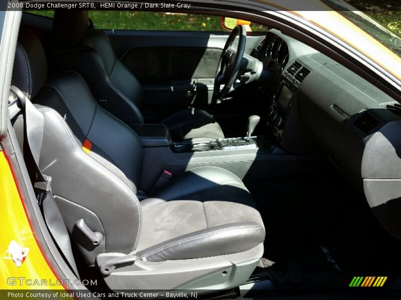 HEMI Orange / Dark Slate Gray 2008 Dodge Challenger SRT8