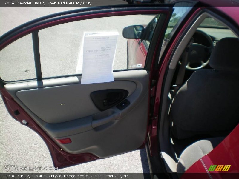 Sport Red Metallic / Gray 2004 Chevrolet Classic