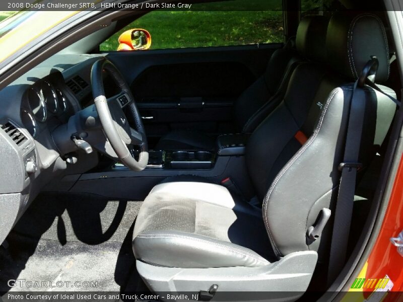HEMI Orange / Dark Slate Gray 2008 Dodge Challenger SRT8