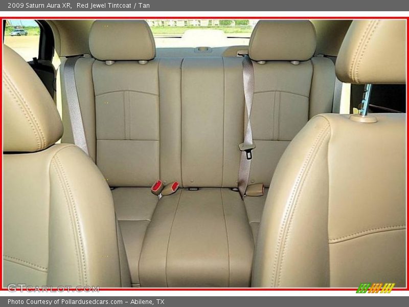 Red Jewel Tintcoat / Tan 2009 Saturn Aura XR