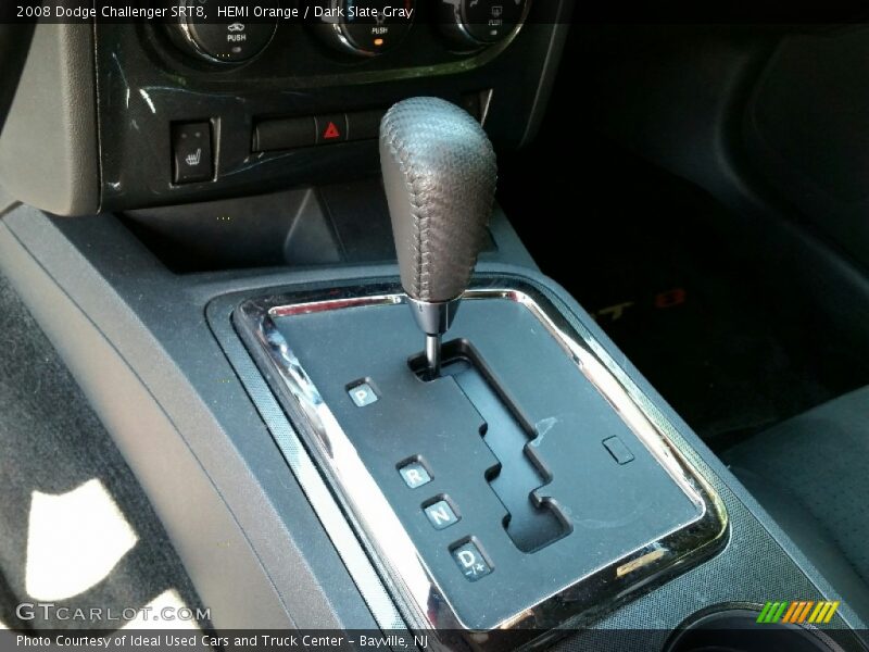 HEMI Orange / Dark Slate Gray 2008 Dodge Challenger SRT8