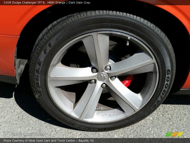 HEMI Orange / Dark Slate Gray 2008 Dodge Challenger SRT8