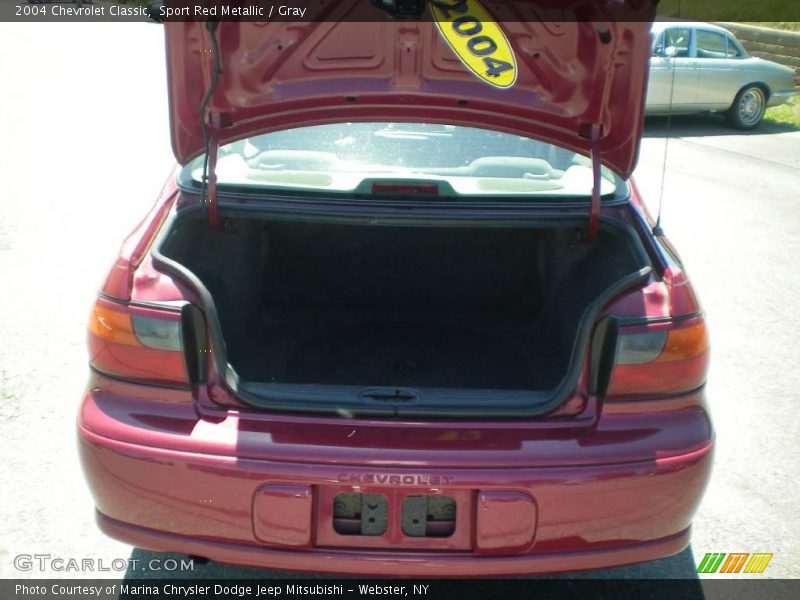 Sport Red Metallic / Gray 2004 Chevrolet Classic