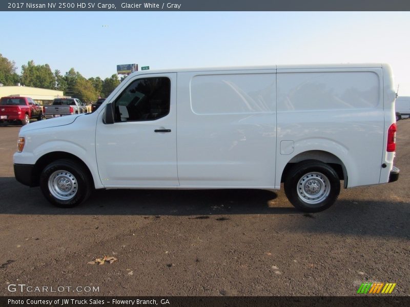 Glacier White / Gray 2017 Nissan NV 2500 HD SV Cargo