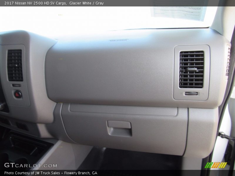 Glacier White / Gray 2017 Nissan NV 2500 HD SV Cargo