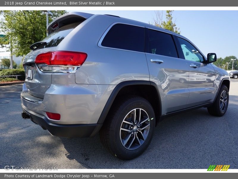 Billet Silver Metallic / Black 2018 Jeep Grand Cherokee Limited